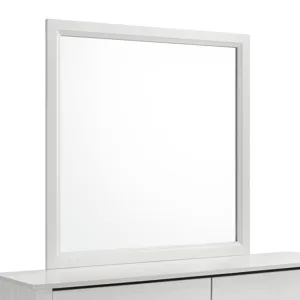 Catalina Youth Dresser & Mirror White