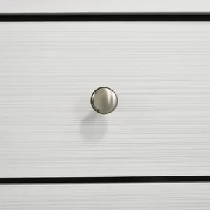 Catalina Youth Dresser & Mirror White