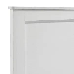 Catalina Twin Panel Bed White