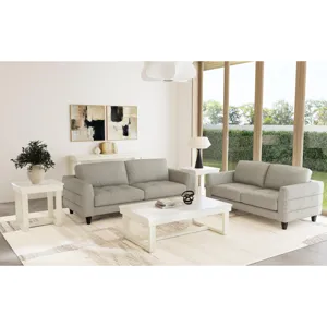 Catilin Sofa Table in Brushed White