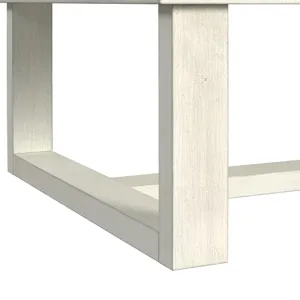 Catilin Coffee Table in Brushed White