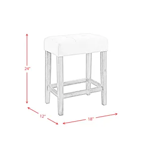 Oak Lawn Bar Table - 3A Single Pack (Table + Three Stools)
