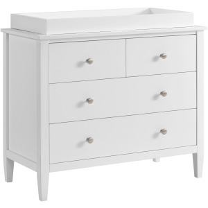 Cerea Small Changing Topper in White