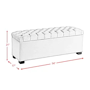 Chandler 1668 Shoe Storage Bench Broadway Navy