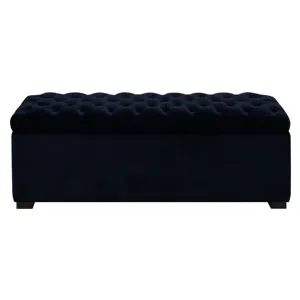 Chandler 1668 Shoe Storage Bench Broadway Navy