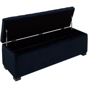 Chandler 1668 Shoe Storage Bench Broadway Navy