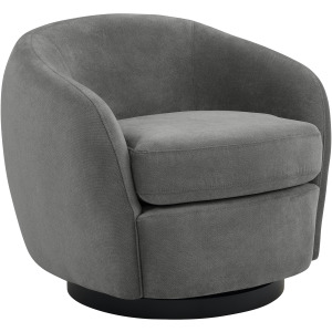 Chanel Swivel Chair in Bristo Grey