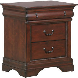 (B4800-40) Chateau- Night Stand- Vintage Cherry