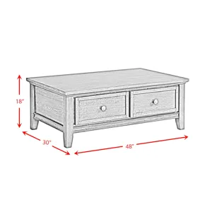 Chatham Coffee Table in Cherry