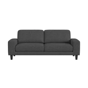 Cheetah Sofa in Furiosa Charcoal with Black Plastic Legs