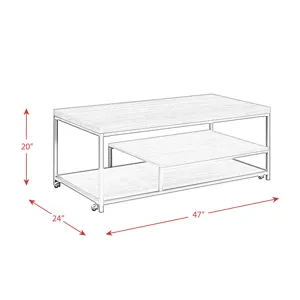 Clemens C-329 Three Table Cocktail Set