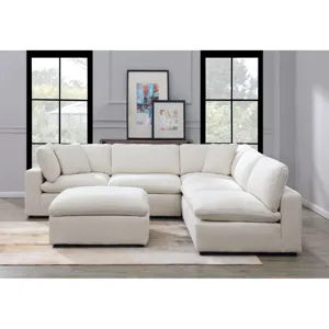 Cloud 9 Sectional Ottoman Garrison Cotton