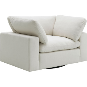 Cloud 9 Swivel Chair in Garrison Cotton