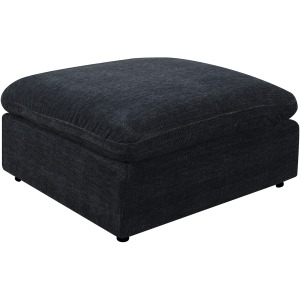 Cloud 9 Ottoman in Zaftag Ebony