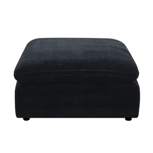 Cloud 9 Ottoman in Zaftag Ebony