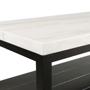 Marcello White Sofa Table ISTA3 Packaging
