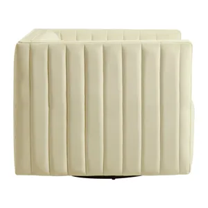 Cobra Swivel Chair in Mercer Cream (ISTA 3)