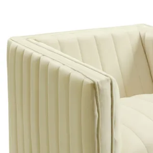 Cobra Swivel Chair in Mercer Cream (ISTA 3)