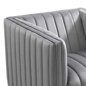 Cobra Swivel Chair in Mercer Granite (ISTA 3)
