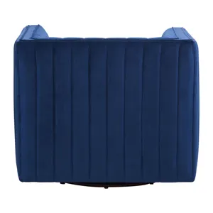 Cobra Swivel Chair in Mercer Navy (ISTA 3)