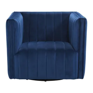 Cobra Swivel Chair in Mercer Navy (ISTA 3)