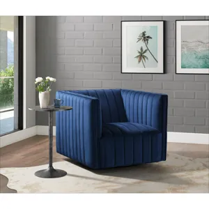 Cobra Swivel Chair in Mercer Navy (ISTA 3)
