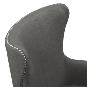 Cody 2(724) Chair W/Chrome Nails In Heirloom Charcoal