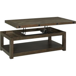 Colorado Occasional Coffee Table w/Lift Top Charcoal