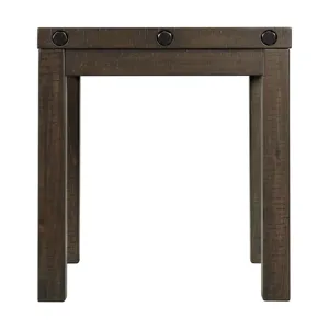 Colorado Occasional End Table w/USB/Power Charcoal