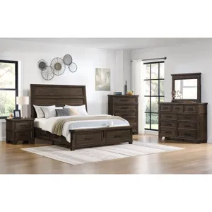 Colorado City 5-Drawer Chest in Charcoal