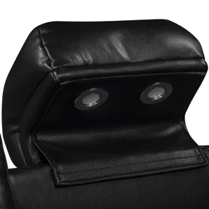 Commander Power Motion Sofa with Power Headrest, LED, DDT, reading light and PWS in Pebble Black
