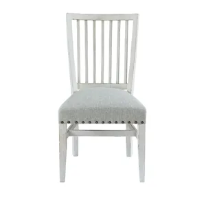 Condesa White Wing Slat Back Side Chair (2 pcs per Carton)