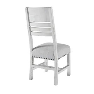 Condesa White Wooden Back Side Chair (2 PER PACK)