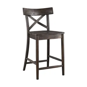 (D210-22C) Coronado- 24'' Counter Stool- Chocolate