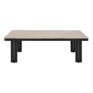 Costa Coffee Table - Black and Tan