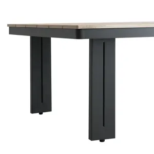 Costa Coffee Table - Black and Tan
