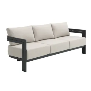 Costa Sofa - Black and Soluction Beige