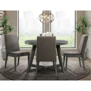 Cross Round Dining Table