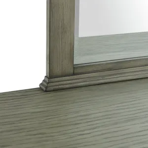 Crawford Dresser & Mirror Set Grey