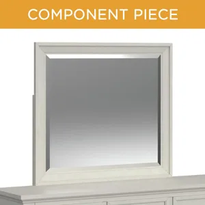 Canterbury Mirror in Ivory