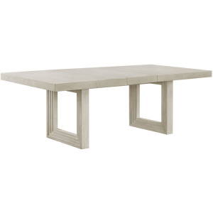 Avalanche Rectangular Dining Table with 18
