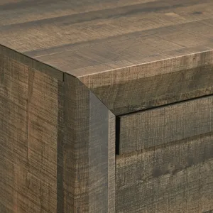 Dallas Nightstand Rustic Brown