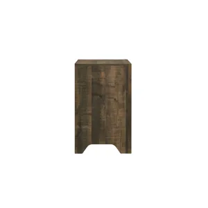Dallas Nightstand Rustic Brown