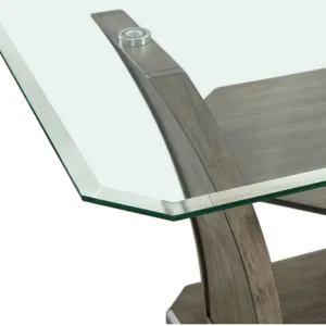 Dapper Grey Rectangular Counter Table