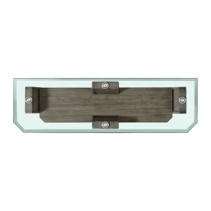 Dapper Rectangular Sofa Table Grey
