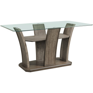 Dapper Grey Rectangular Counter Table