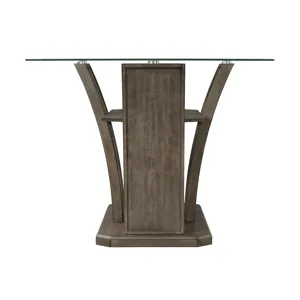 Dapper Grey Rectangular Counter Table