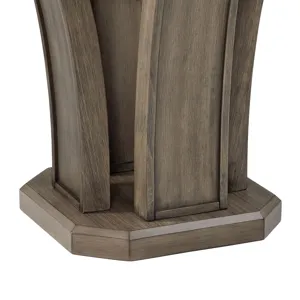 Dapper Square End Table Grey