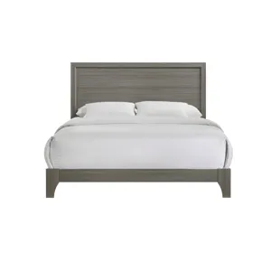 Darien Bedroom Set with Queen Bed, Dresser and Nightstand in Grey