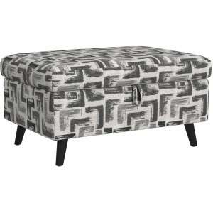 Decatur Storage Ottoman in JW Beige W/2 Pillows 20
